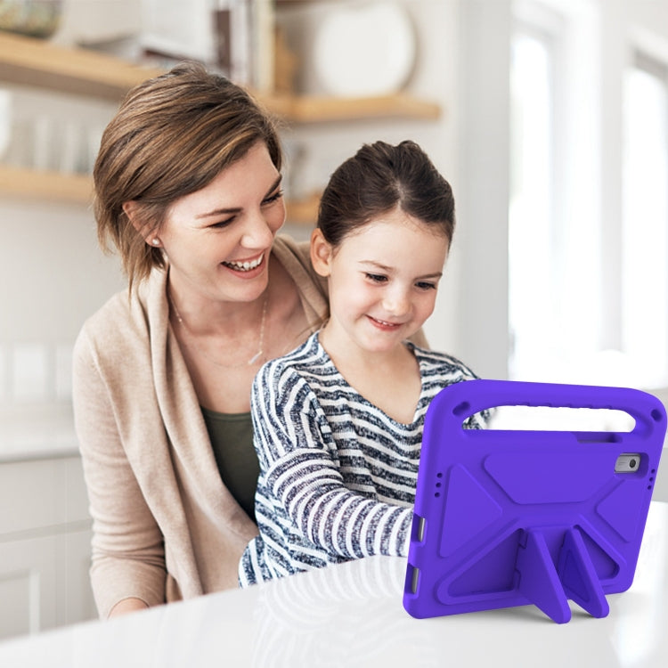 For Lenovo Tab M9 2023 Handle Portable EVA Shockproof Tablet Case(Purple) - Lenovo by PMC TechLife | Online Shopping South Africa | PMC TechLife | Buy Now Pay Later Mobicred