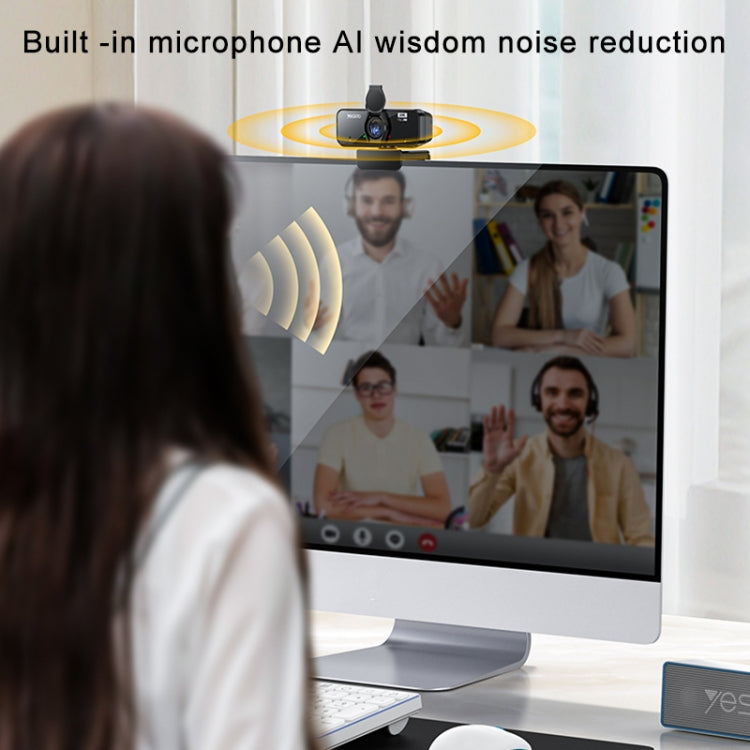 Yesido KM14 2K 4.0MP HD USB Webcam, Cable Length 1.5m - free shipping - PMC Jewellery - Order now!