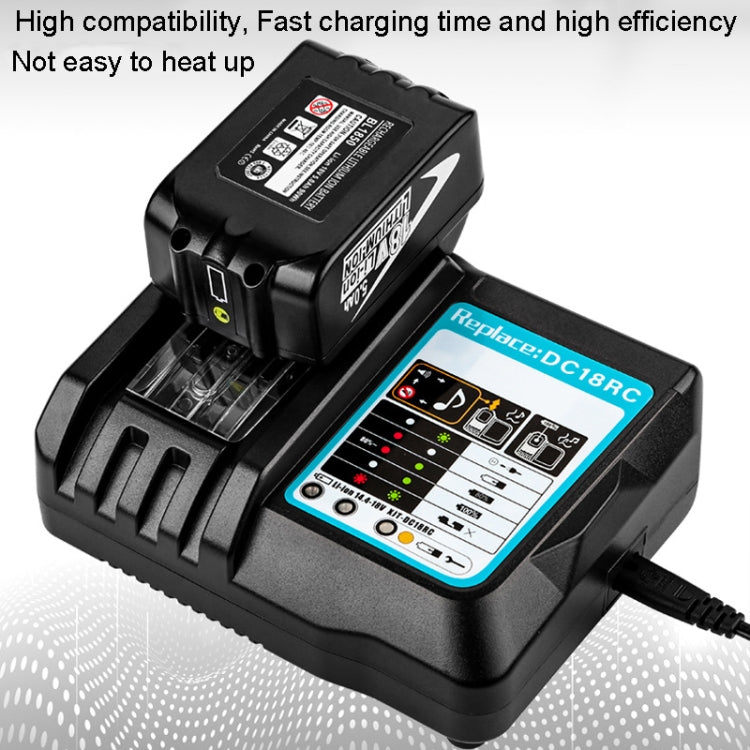 For Makit DC18RA / DC18RC 14.4V-18V Cordless Power Tool Battery Charger(AU Plug) - Electric Saws & Accessories by PMc TechLife | Online Shopping South Africa | PMc TechLife | Buy Now Pay Later Mobicred