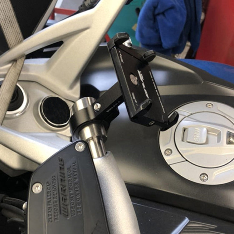 For BMW K1600GT R1200RT M-L012 1 Pair Motorcycle Extension Bar Phone Navigation Holder - Holder by PMC TechLife | Online Shopping South Africa | PMC TechLife