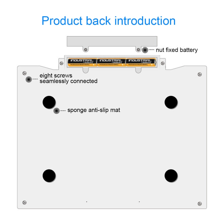 A4-19 6.5W Three Level of Brightness Dimmable A4 LED Drawing Sketchpad Light Pad with USB Cable (White) -  by PMC Jewellery | Online Shopping South Africa | PMC Jewellery | Buy Now Pay Later Mobicred