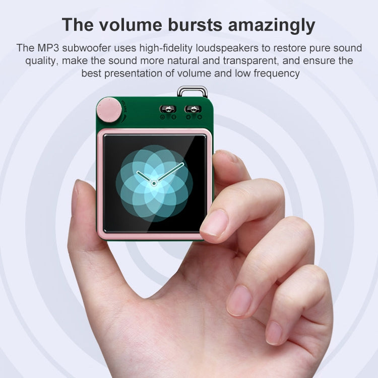 mahdi M188 8GB Bluetooth MP3 Music Video Player (Green) - MP3 Player by PMC TechLife | Online Shopping South Africa | PMC TechLife | Buy Now Pay Later Mobicred