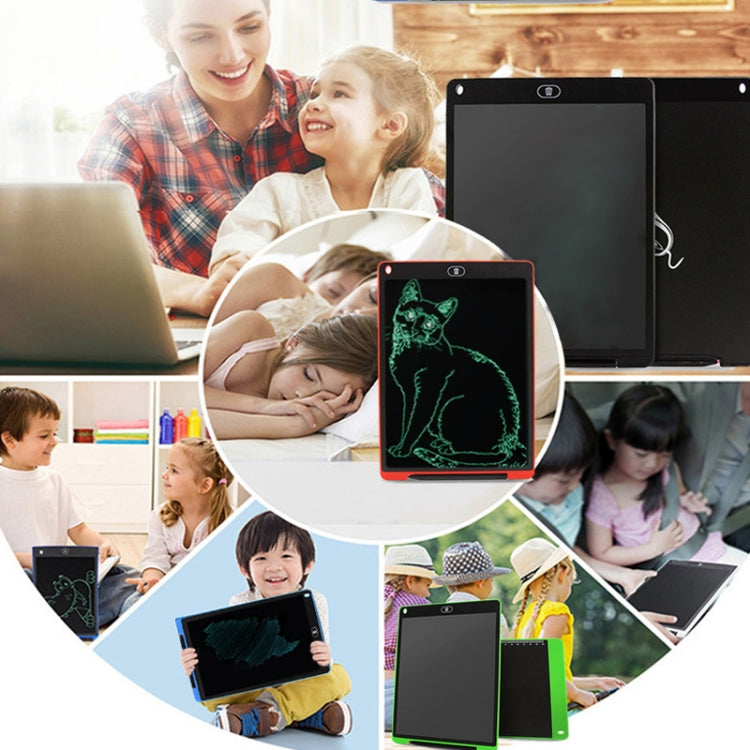 Portable 12 inch LCD Writing Tablet Drawing Graffiti Electronic Handwriting Pad Message Graphics Board Draft Paper with Writing Pen(Green) -  by PMc TechLife | Online Shopping South Africa | PMc TechLife | Buy Now Pay Later Mobicred
