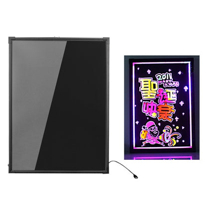 50x70cm Electronic Handwriting Fluorescent Board Glowing Advertising Blackboard -  by PMC Jewellery | Online Shopping South Africa | PMC Jewellery | Buy Now Pay Later Mobicred