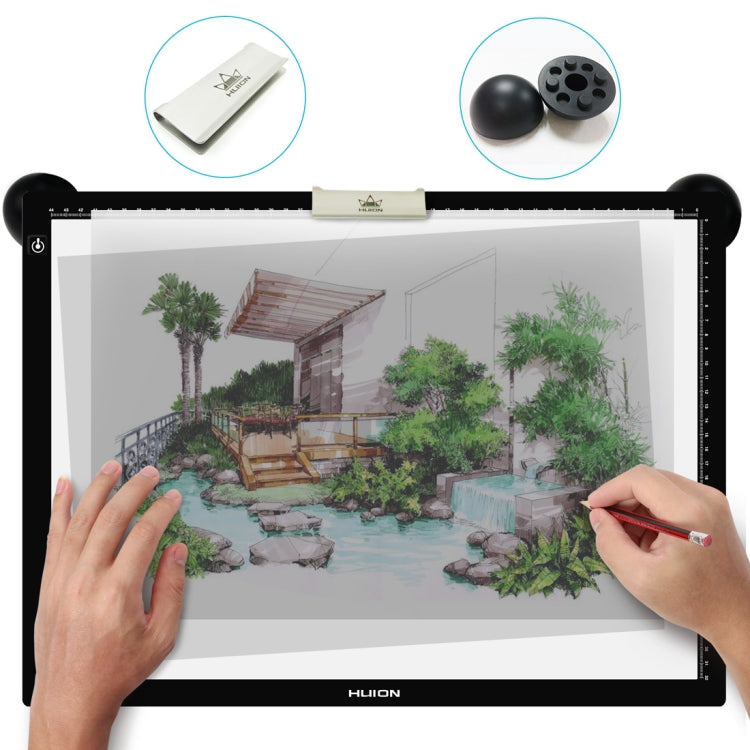 Huion LA3 LED Light Tracing Pad Art Craft Light Box -  by HUION | Online Shopping South Africa | PMC Jewellery | Buy Now Pay Later Mobicred