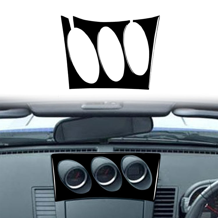 For Nissan 350Z 2003-2009 Car Radio/Air Conditioning Console Sticker, Right Drive - Car Interior Mouldings by PMC Jewellery | Online Shopping South Africa | PMC Jewellery | Buy Now Pay Later Mobicred