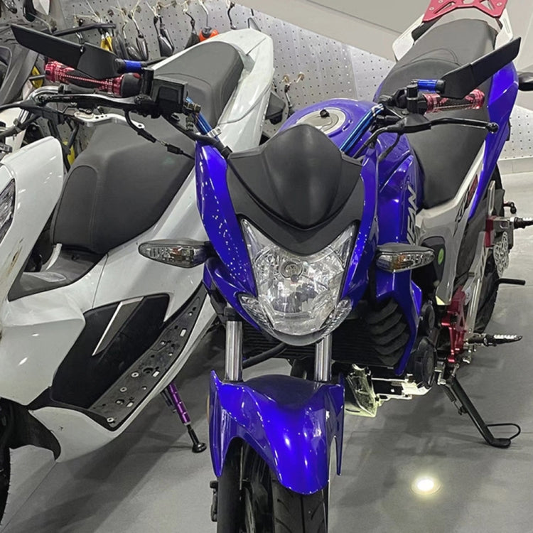 Motorcycle Modification Fixed Wind Wing Rearview Mirror (Black) - Side Mirrors by PMC TechLife | Online Shopping South Africa | PMC TechLife