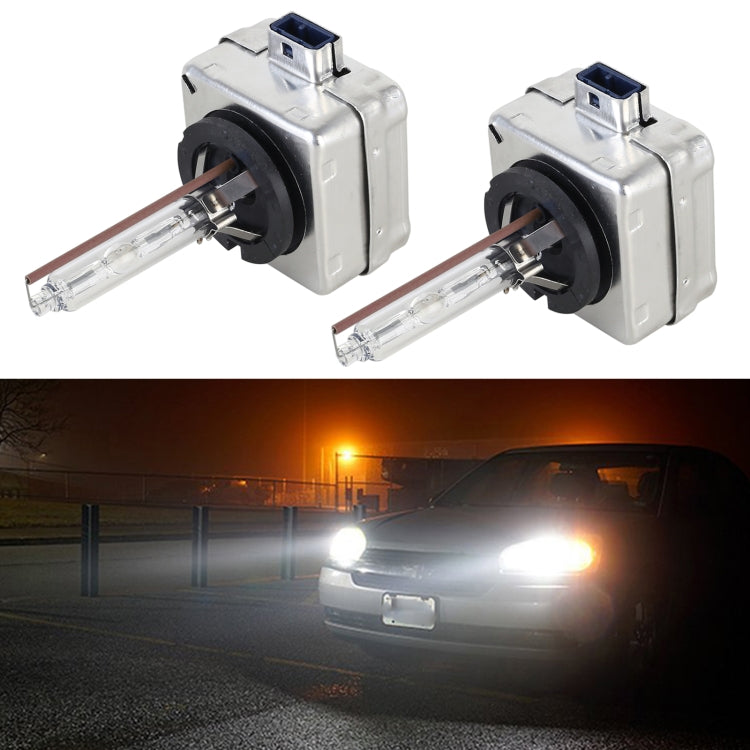 1 Pair D8S 4300K Car HID Xenon Bulb Kit Headlight (White Light) - Xenon Lights by PMC Jewellery | Online Shopping South Africa | PMC Jewellery | Buy Now Pay Later Mobicred