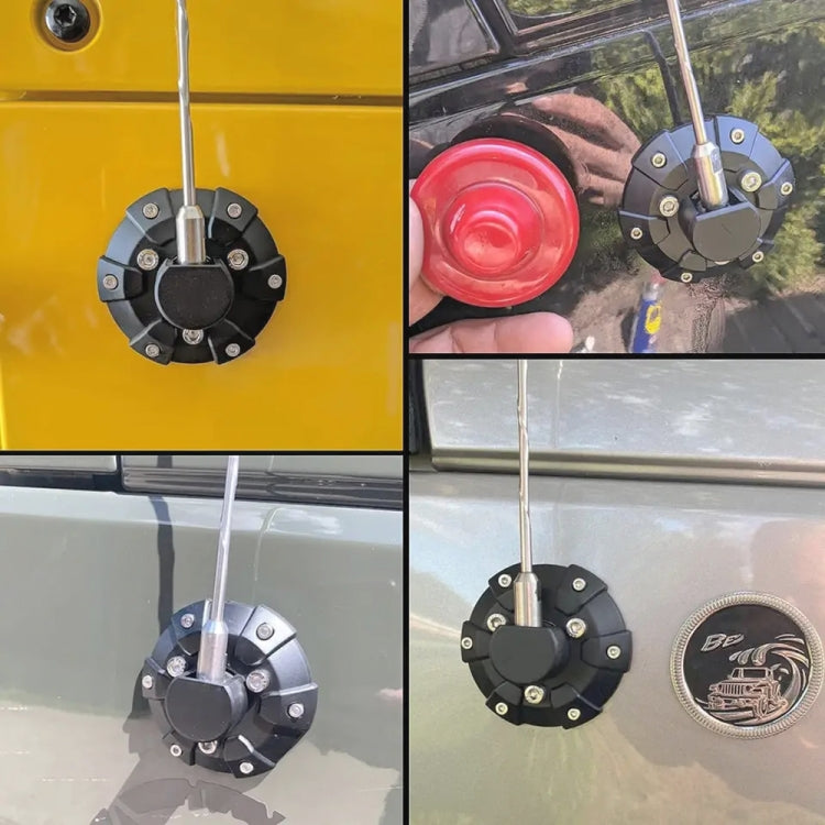Car Antenna Base Mount Accessories for Jeep Wrangler - Aerials by PMC TechLife | Online Shopping South Africa | PMC TechLife | Buy Now Pay Later Mobicred