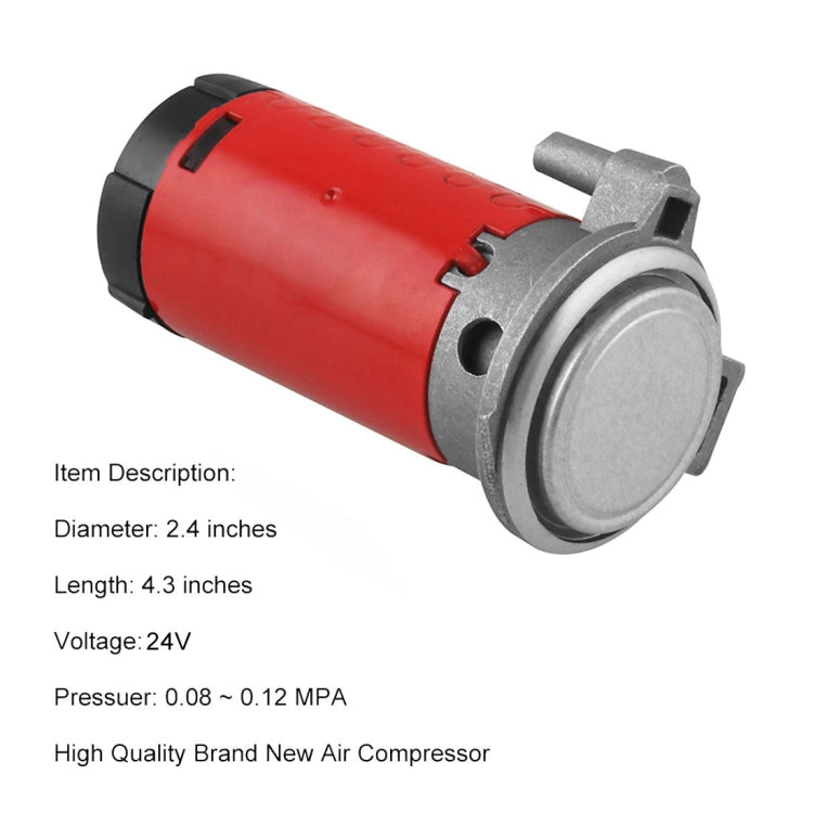 24V Portable Car Air Horn Air Compressor - free shipping - PMC TechLife - Order now!