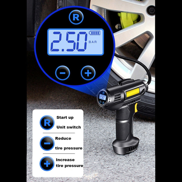 Car Portable Mini Wired Digital Display Tire Inflator Pump - Inflatable Pump by PMC TechLife | Online Shopping South Africa | PMC TechLife