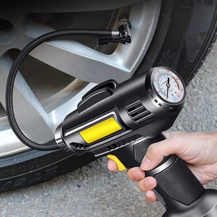 Car Portable Mini Wired Pointer Tire Inflator Pump - Inflatable Pump by PMC TechLife | Online Shopping South Africa | PMC TechLife | Buy Now Pay Later Mobicred