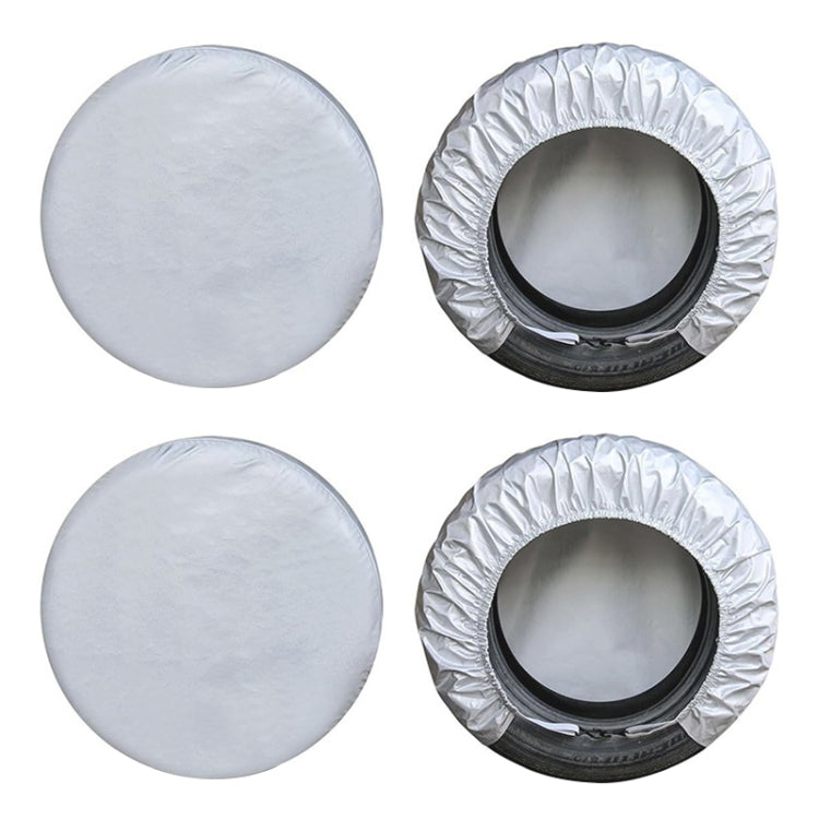 4pcs / Set Car Tire 420D Oxford Cloth Protective Cover, Diameter: 91-99cm, Width: 36cm - Window Foils & Solar Protection by PMC TechLife | Online Shopping South Africa | PMC TechLife | Buy Now Pay Later Mobicred