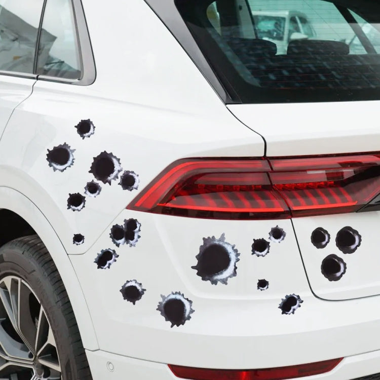 Car PVC Self-adhesive Bullet Hole Scratch Personalized Stickers - Decorative Sticker by PMC Jewellery | Online Shopping South Africa | PMC Jewellery