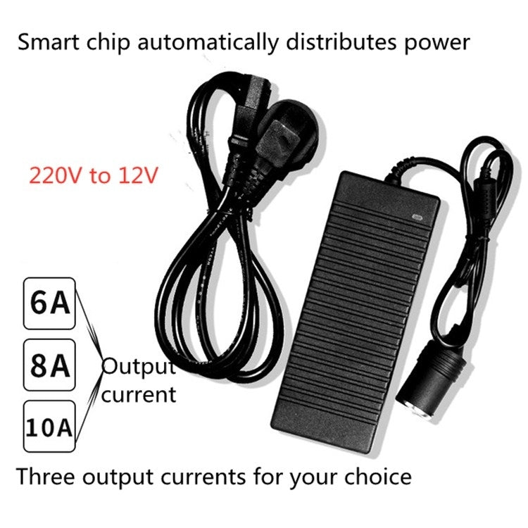 220V To 12V Power Converter 10A 160W Car To Home Converter Dedicated Inverter for Car Refrigerator, Plug Type: AU Plug (Black) - Step-down Transformer by PMC Jewellery | Online Shopping South Africa | PMC Jewellery | Buy Now Pay Later Mobicred