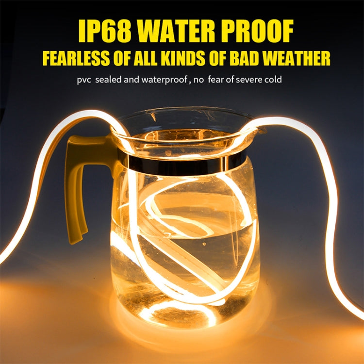 1.5m Car Daytime Running Super Bright Decorative LED Atmosphere Light (Yellow Light) - Decorative Lights by PMC TechLife | Online Shopping South Africa | PMC TechLife