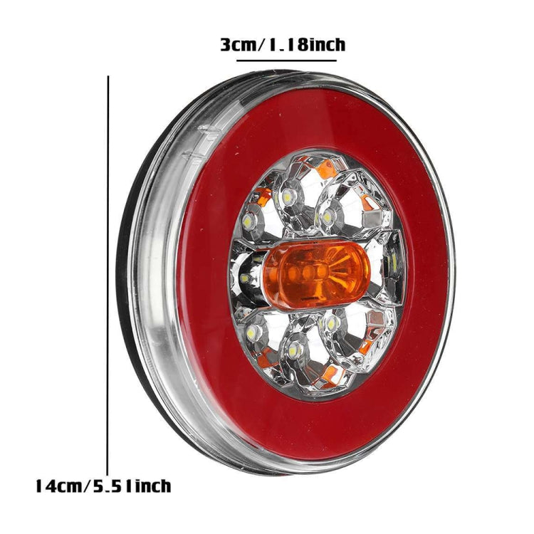 12-30V Truck LED Taillight - Brake Lights by PMC Jewellery | Online Shopping South Africa | PMC Jewellery | Buy Now Pay Later Mobicred