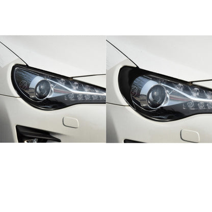 Pair Car Front Lamp Eyebrow Soft Decorative Sticker for Toyota GT86 2013-2020 - Lamp Decoration by PMC Jewellery | Online Shopping South Africa | PMC Jewellery | Buy Now Pay Later Mobicred