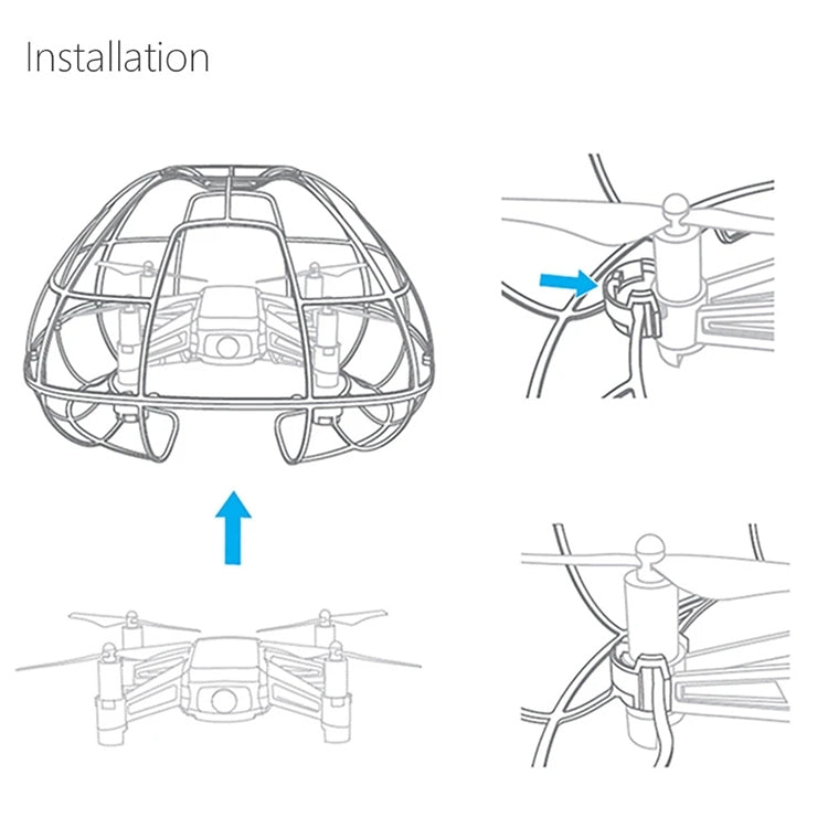 PGYTECH Spherical Protective Cover Cage for DJI TELLO - Protective Covers by PGYTECH | Online Shopping South Africa | PMC Jewellery | Buy Now Pay Later Mobicred