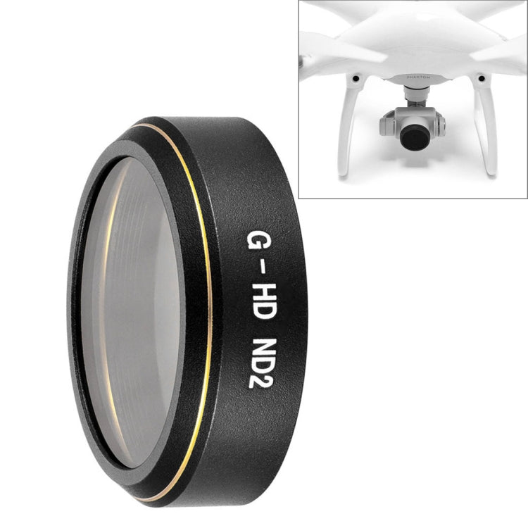 HD Drone Grey ND Lens Filter for DJI Phantom 4 Pro - Phantom Lens Filter by PMC Jewellery | Online Shopping South Africa | PMC Jewellery | Buy Now Pay Later Mobicred