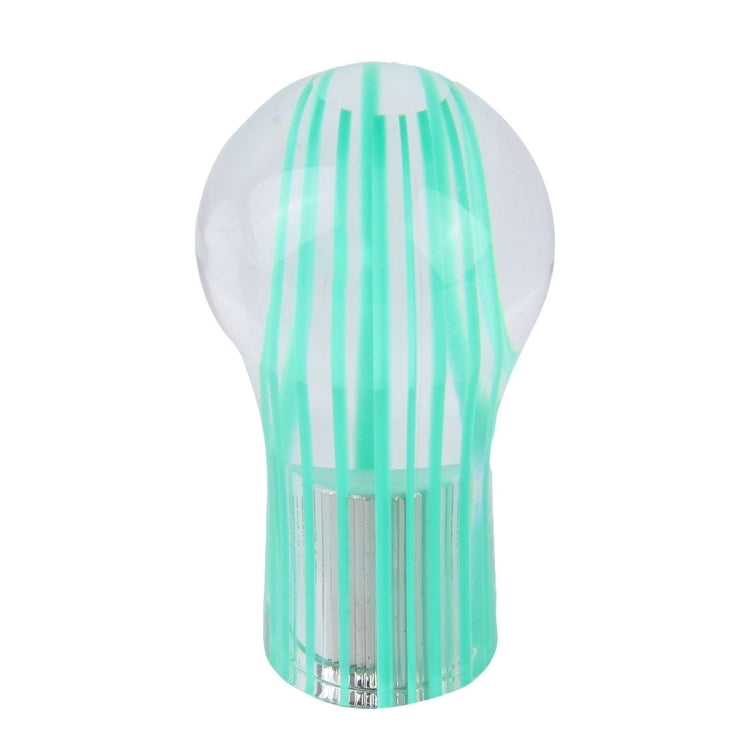 Crystal Double Light Car Breathing Racing Dash LED Magic Lamp Gear Head Shift Knob with Base, Size: 8.2 * 4.5 * 3.0 cm(Green Light + Blue Light) - Shift Knob by PMC TechLife | Online Shopping South Africa | PMC TechLife | Buy Now Pay Later Mobicred