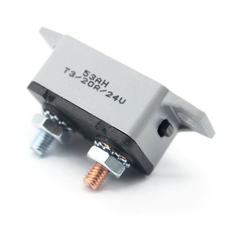F3088-30A 30A Manual Reset Circuit Breaker Double Short Legs with Bolt 12/24V - Fuse by PMC TechLife | Online Shopping South Africa | PMC TechLife | Buy Now Pay Later Mobicred