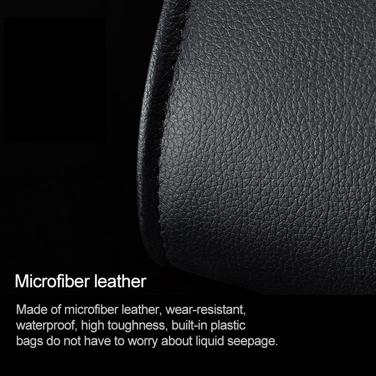 Car Multifunctional LED Design Hanging Folding Garbage Bin Storage Box (Red) - Stowing Tidying by PMC TechLife | Online Shopping South Africa | PMC TechLife | Buy Now Pay Later Mobicred