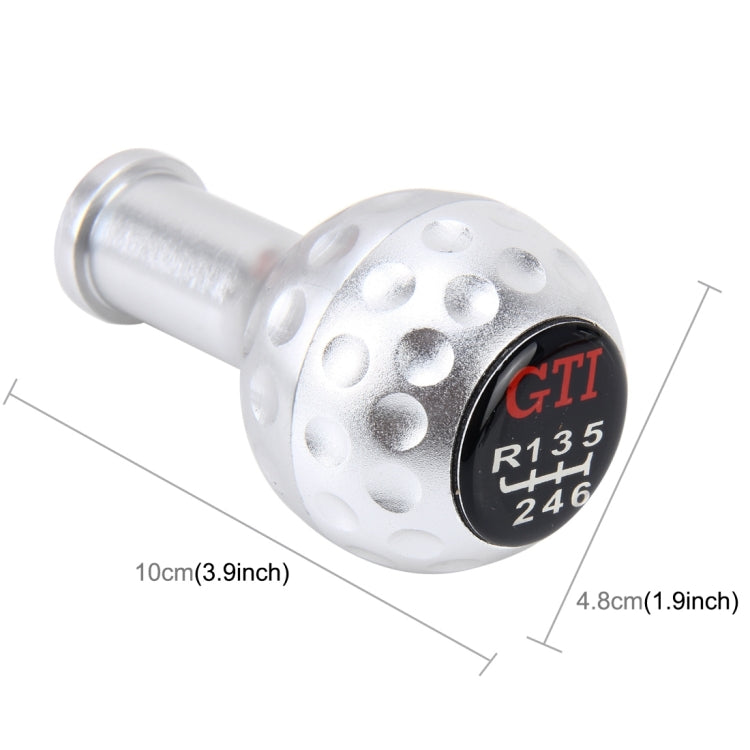 Universal Manual or Automatic Gear Shift Knob Fit for All Car(Silver) - Shift Knob by PMC TechLife | Online Shopping South Africa | PMC TechLife | Buy Now Pay Later Mobicred