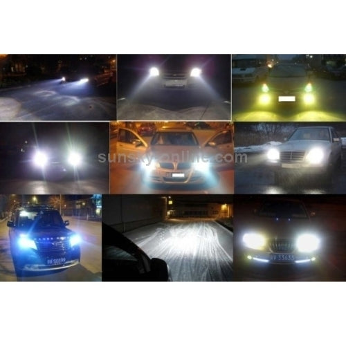 2 PCS 9006  Halogen Head Lamp 12V 100W 2400 LM 5000K Warm White Light - Halogen Lights by PMC TechLife | Online Shopping South Africa | PMC TechLife | Buy Now Pay Later Mobicred