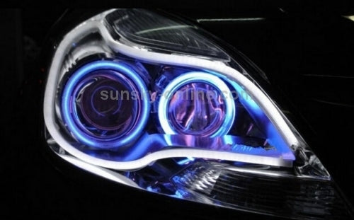 2 PCS 12V Car Daytime Running Lights Soft Article Lamp, Blue Light, Length: 30cm - Running Lights by PMC Jewellery | Online Shopping South Africa | PMC Jewellery | Buy Now Pay Later Mobicred