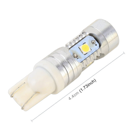 2 PCS T10 / W5W / 168 / 194 DC12V / 4.5W / 6000K / 360LM 6LEDs SMD-3030 Car Clearance Light, with Projector Lens Light (White Light) - Clearance Lights by PMC Jewellery | Online Shopping South Africa | PMC Jewellery | Buy Now Pay Later Mobicred