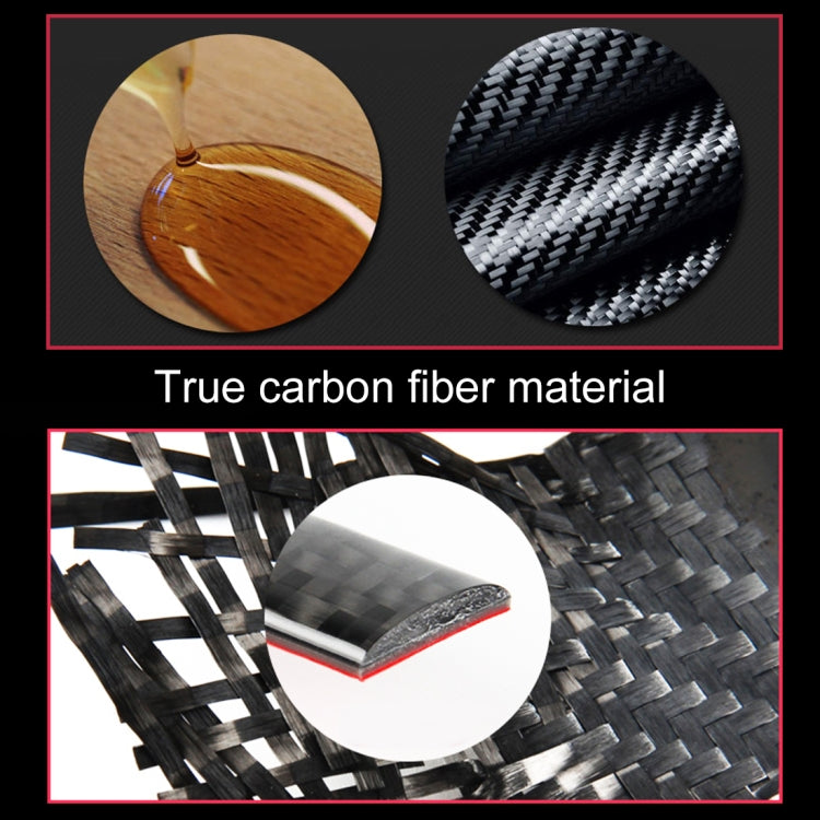 Car Left Drive Water Cup Panel Carbon Fiber Decorative Sticker for Mercedes-Benz W204 - Car Interior Mouldings by PMC Jewellery | Online Shopping South Africa | PMC Jewellery | Buy Now Pay Later Mobicred