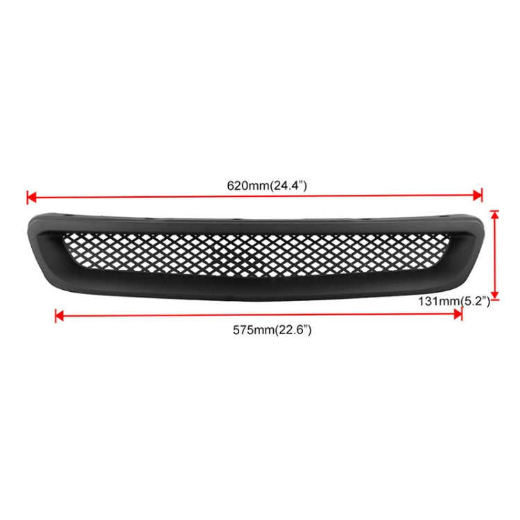 Car Front Racing Front Grille Grid ABS Insect Net for Honda Civic 1996-1998 - Others by PMC TechLife | Online Shopping South Africa | PMC TechLife | Buy Now Pay Later Mobicred