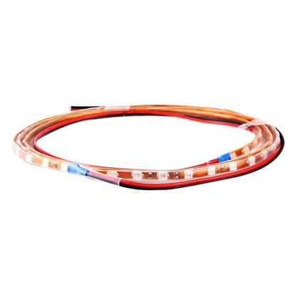 5 PCS 45 LED 3528 SMD Waterproof Flexible Car Strip Light for Car Decoration, DC 12V, Length: 90cm(White Light) - Decorative Lights by PMC Jewellery | Online Shopping South Africa | PMC Jewellery | Buy Now Pay Later Mobicred