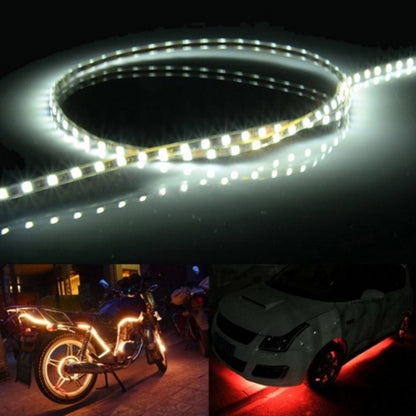 5 PCS 45 LED 3528 SMD Waterproof Flexible Car Strip Light for Car Decoration, DC 12V, Length: 90cm(White Light) - Decorative Lights by PMC Jewellery | Online Shopping South Africa | PMC Jewellery | Buy Now Pay Later Mobicred