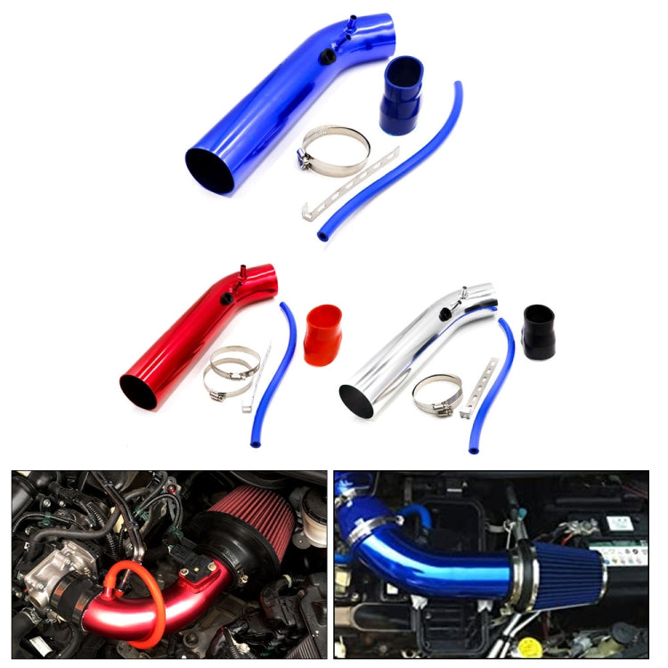 Universal  Air Intakes Short Cold Racing Aluminium Air Intake Pipe Hose with Cone Filter Kit System(Red) - Air Intake System by PMC TechLife | Online Shopping South Africa | PMC TechLife | Buy Now Pay Later Mobicred