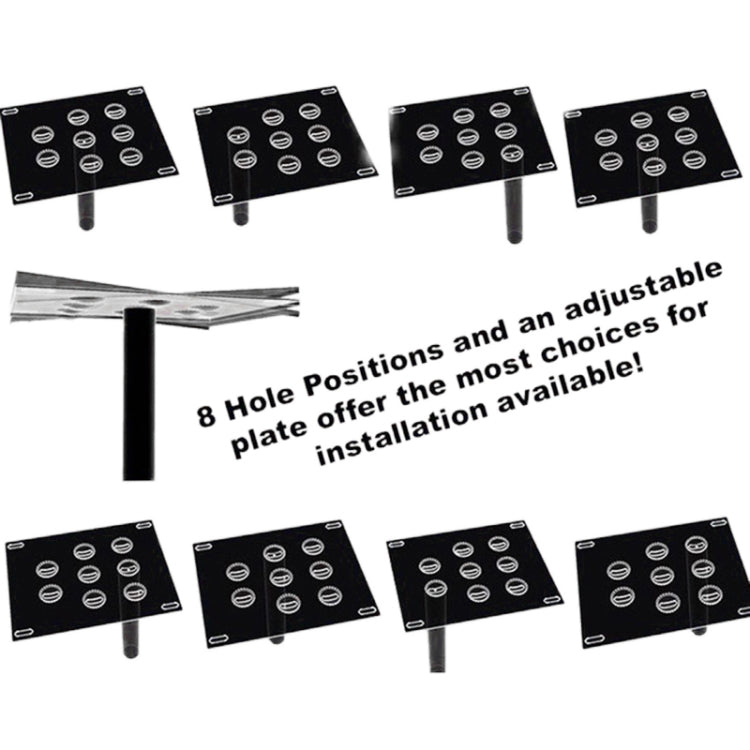 Car Front Bumper Tow Hook License Plate Mounting Bracket Holder for Mazda / Lexus - License Plate Covers & Frames by PMC TechLife | Online Shopping South Africa | PMC TechLife | Buy Now Pay Later Mobicred