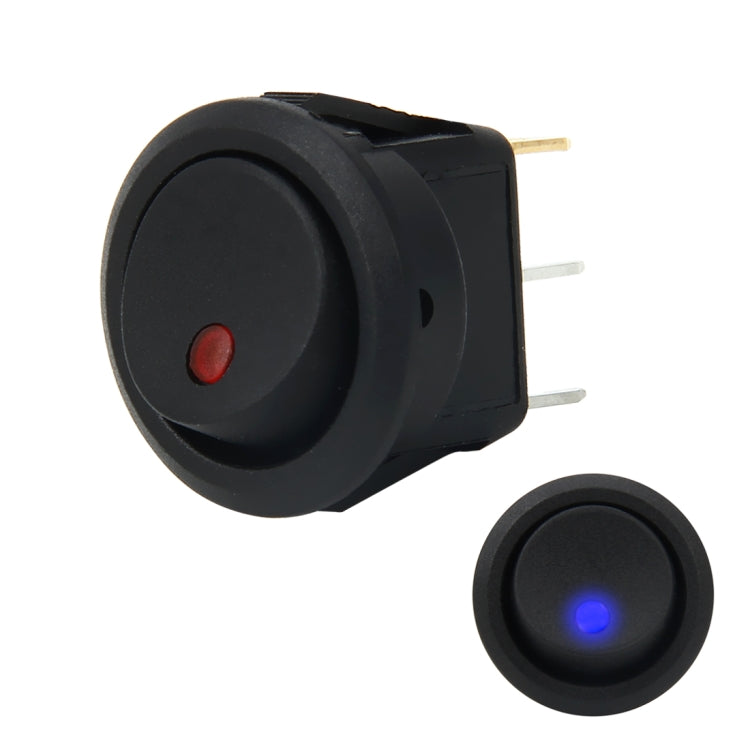 20 Amp 12 Volt Triple Plugs LED ON OFF Rocker Power Switch (Blue Light) - Car Switches by PMC TechLife | Online Shopping South Africa | PMC TechLife | Buy Now Pay Later Mobicred