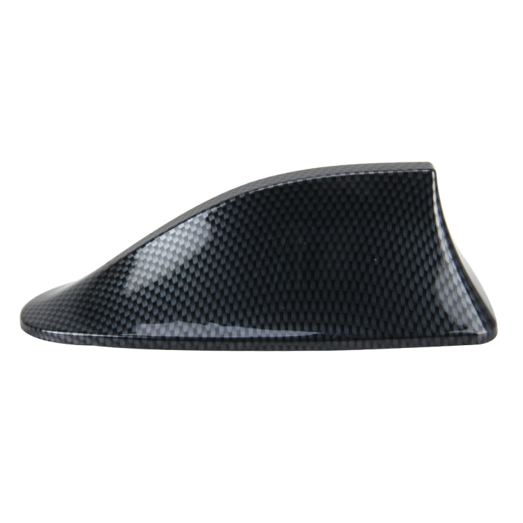 Universal Car Carbon lead Material Antenna Aerial Shark Fin Radio Signal Auto SUV Truck Van Roof Shark Fin Antenna Radio Signal Aerial with Radio Function - Aerials by PMC Jewellery | Online Shopping South Africa | PMC Jewellery