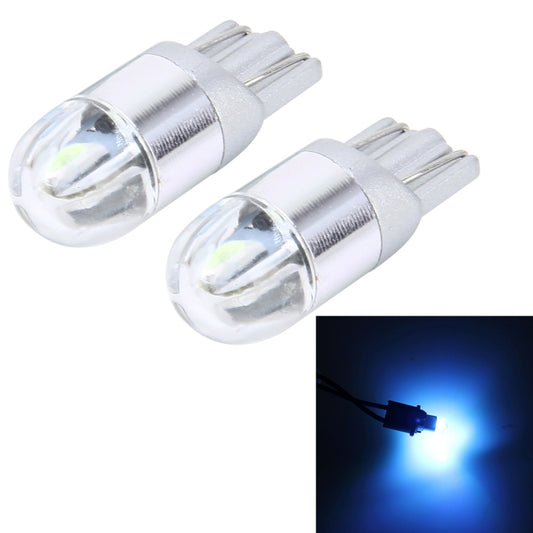 2 PCS T10 2W 2 SMD-3030 LED Car Clearance Lights Lamp, DC 12V (Ice Blue Light) - Clearance Lights by PMC Jewellery | Online Shopping South Africa | PMC Jewellery | Buy Now Pay Later Mobicred