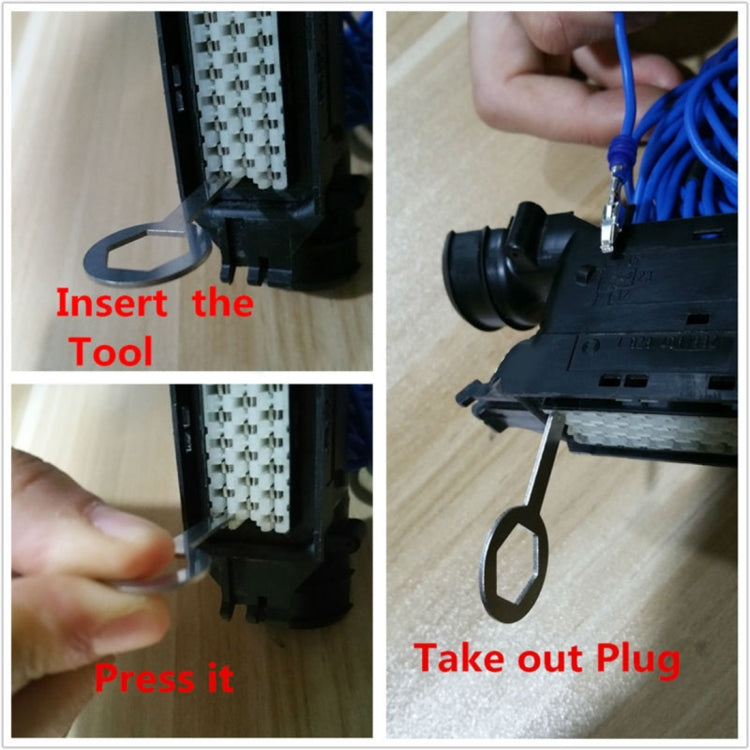 11 PCS Auto Car Plug Circuit Board Wire Harness Terminal Extraction Pick Connector Crimp Pin Back Needle Remove Tool - Booster Cable & Clip by PMC TechLife | Online Shopping South Africa | PMC TechLife | Buy Now Pay Later Mobicred