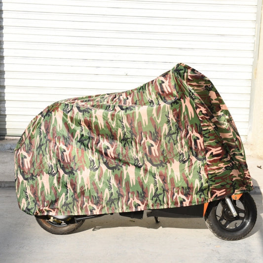 190T Polyester Taffeta All Season Waterproof Sun Motorcycle Mountain Bike Cover Dust & Anti-UV Outdoor Camouflage Bicycle Protector, Size: L - Raincoat by PMC Jewellery | Online Shopping South Africa | PMC Jewellery | Buy Now Pay Later Mobicred