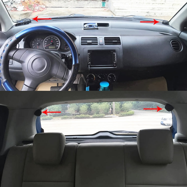 2 PCS CQS-106 1000W 98dB Car Dome Tweeter Audio Loudspeaker Treble Speaker - Car Amplifiers by PMC TechLife | Online Shopping South Africa | PMC TechLife | Buy Now Pay Later Mobicred