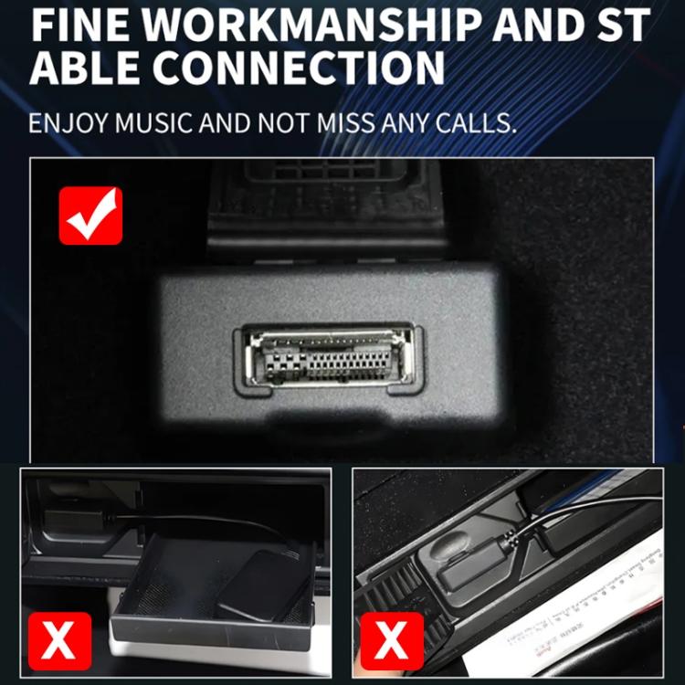 Car MMI 3G AMI Bluetooth Audio Cable Wiring Harness for Audi Q5 A5 A7 R7 S5 Q7 A6L A8L A4L - DIY Cables by PMC TechLife | Online Shopping South Africa | PMC TechLife | Buy Now Pay Later Mobicred