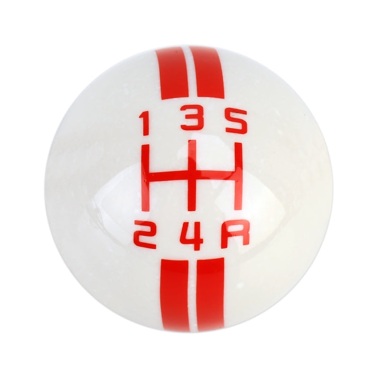 Universal Vehicle Ball Shape Modified Resin Shifter Manual 5-Speed Gear Shift Knob(Red) - Shift Knob by PMC TechLife | Online Shopping South Africa | PMC TechLife | Buy Now Pay Later Mobicred