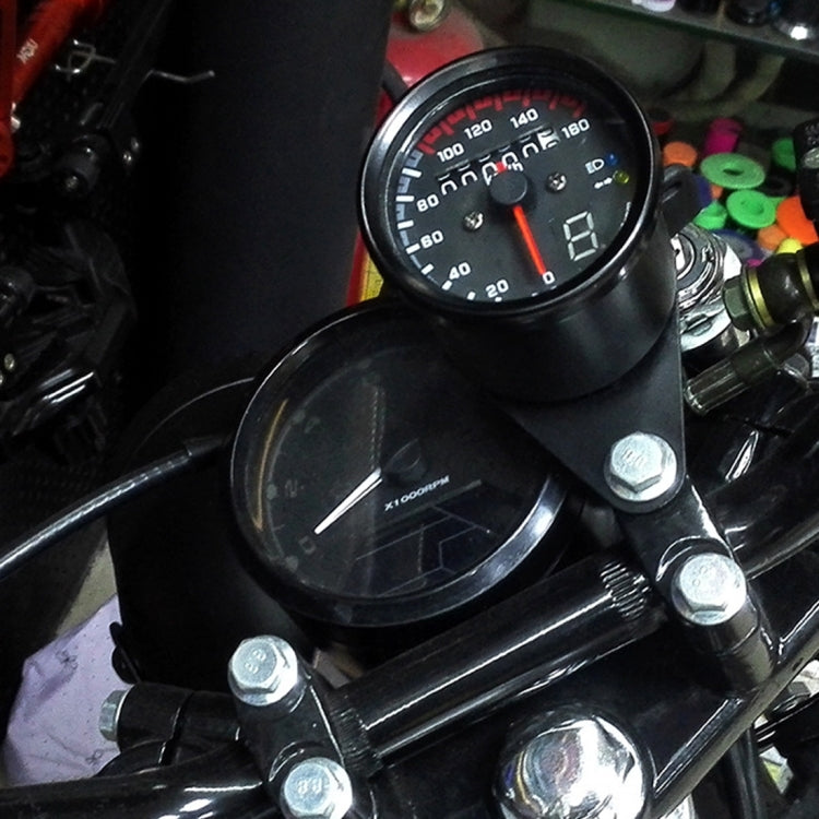 3 in 1 Universal Waterproof Motorcycle LED Backlight Odometer Speedometer Gearmeter, DC 12V - Electrical Instruments by PMC TechLife | Online Shopping South Africa | PMC TechLife | Buy Now Pay Later Mobicred