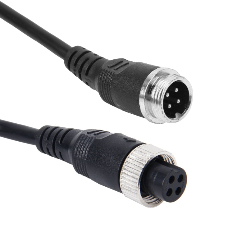 15m M12 4P Aviation Connector Video Audio Extend Cable for CCTV Camera DVR - DIY Cables by PMC TechLife | Online Shopping South Africa | PMC TechLife | Buy Now Pay Later Mobicred