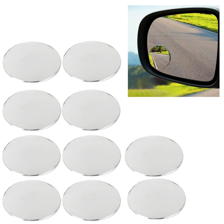 10 PCS Car Blind Spot Rear View Wide Angle Mirror, Diameter: 5.5cm - Convex Mirror & Accessories by PMC TechLife | Online Shopping South Africa | PMC TechLife | Buy Now Pay Later Mobicred