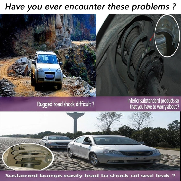 2 PCS Car Auto B Type Shock Absorber Spring Bumper Power Cushion Buffer, Spring Spacing: 34mm, Colloid Height: 62mm - Power Cushion by PMC TechLife | Online Shopping South Africa | PMC TechLife | Buy Now Pay Later Mobicred