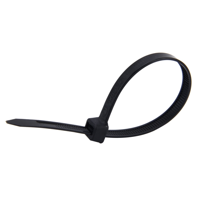 100pcs /Pack 8mm*200mm Nylon Cable Ties(Black) - Booster Cable & Clip by PMC TechLife | Online Shopping South Africa | PMC TechLife | Buy Now Pay Later Mobicred
